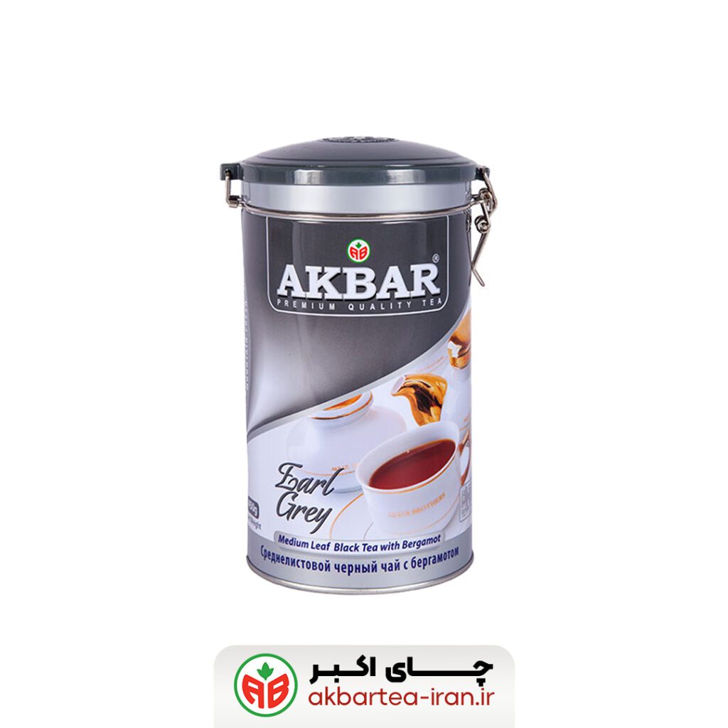 چای ارل‌گری مخصوص قوطی 225 گرمی
