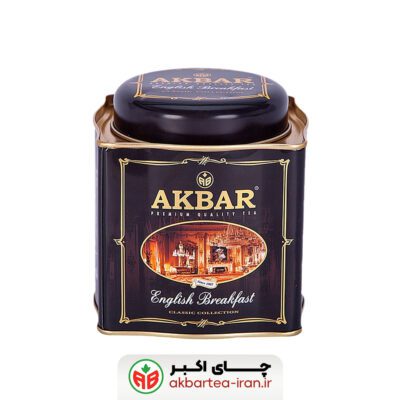 چای سیاه سنتی صبحانه انگلیسی قوطی 250 گرمی