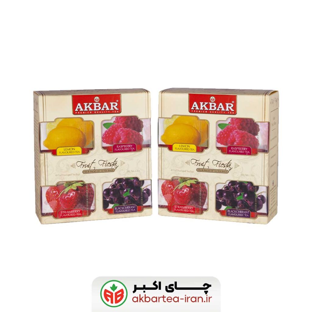 چای-اکبر-کادویی-4-طعم-میوه‌ای-(40عددی)