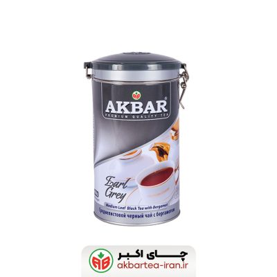 چای ارل‌گری مخصوص قوطی 225 گرمی